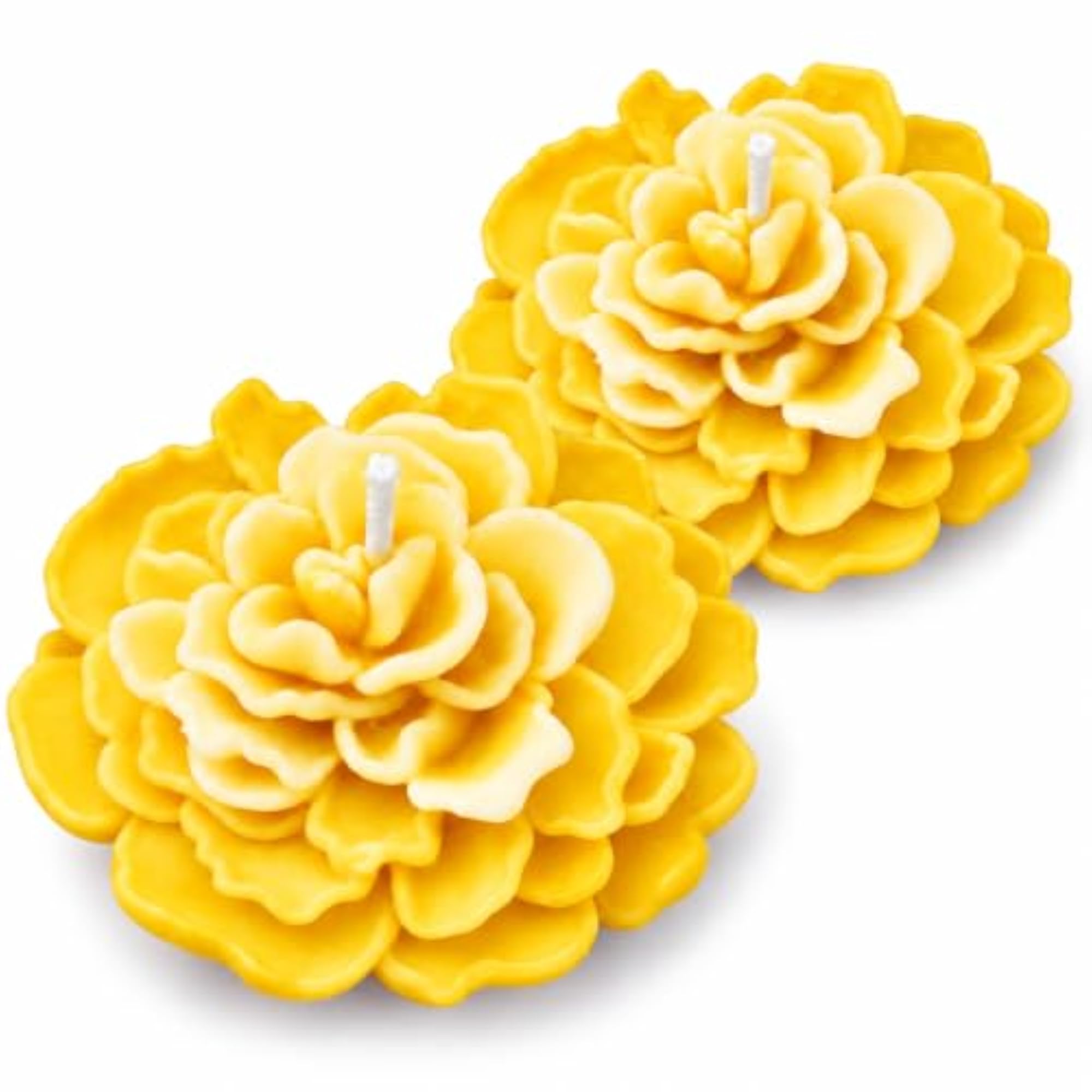 Decorative Peony Flowers Candle for Home Decoration